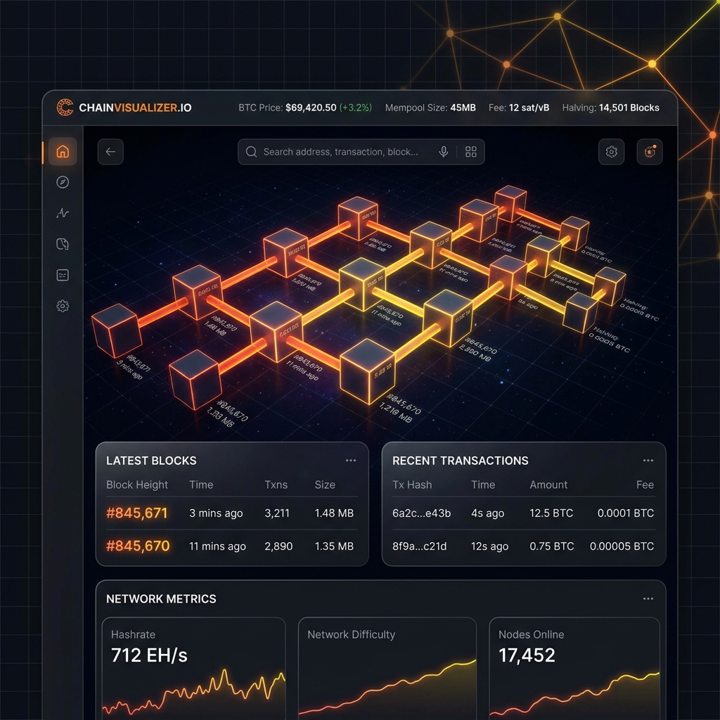 Chain-Lens-Bitcoin - Explorer